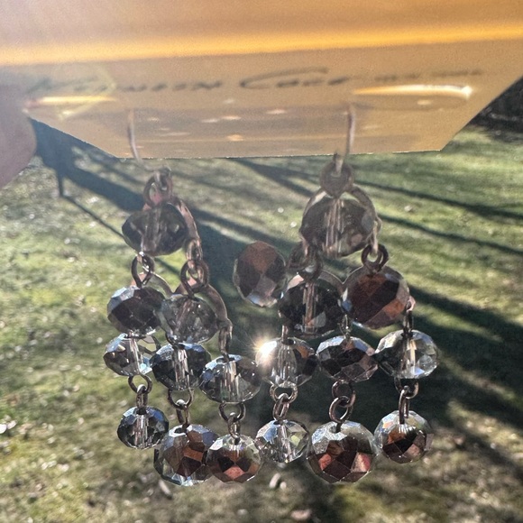 NEW WITH TAGS - Kenneth Cole New York Crystal Drop Earrings - Picture 4 of 9